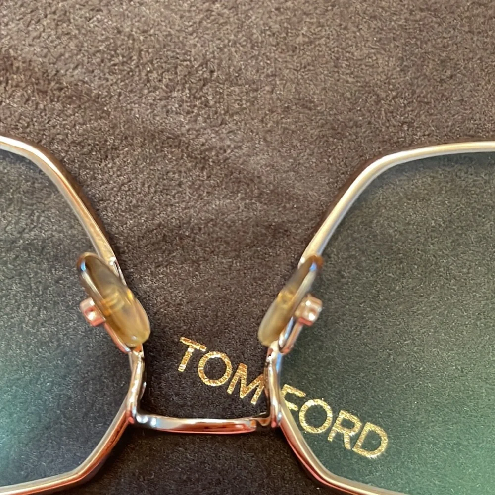 Tom Ford Woman’s Angular Metal Glasses - Picture 4 of 7